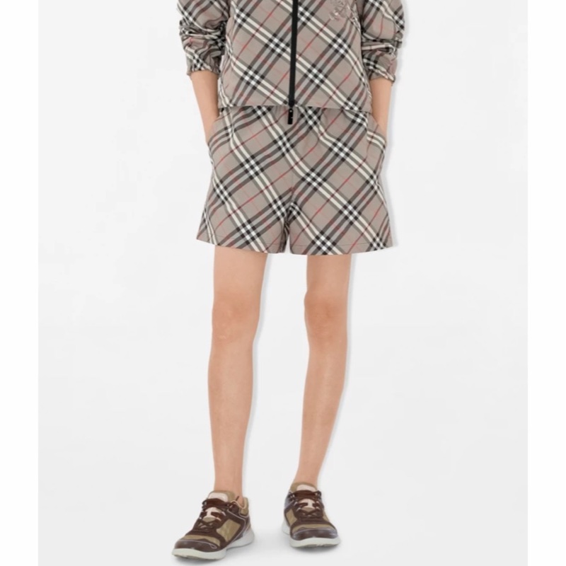 Burberry 女士 格紋短褲UK-4 UK-6 UK-8碼-5