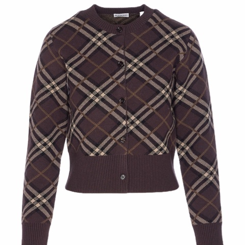 Burberry 女士 長袖開衫M L碼