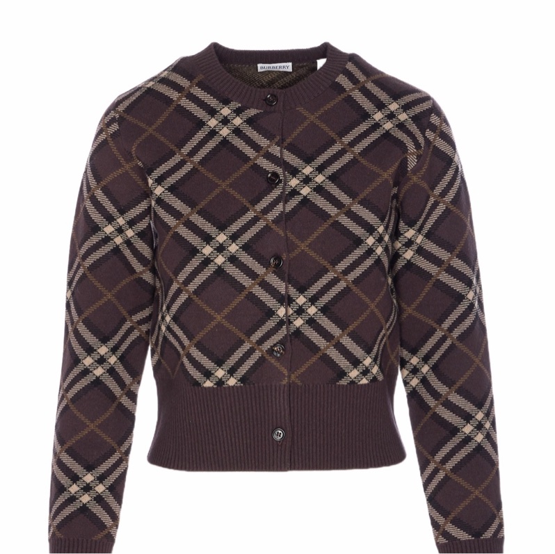 Burberry 女士 長袖開衫M L碼-4