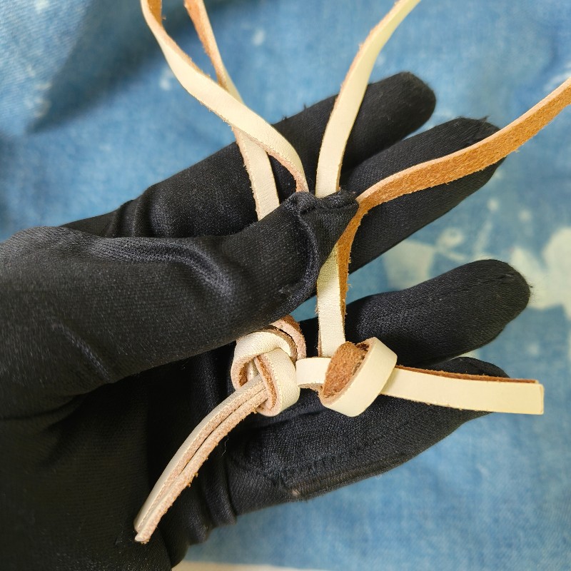 🫅女神購物節狂降(原$12800)‼️只到3/15⏰【8成新】㊣✨ LOEWE ✨羅威(附防塵袋)牛仔 藍色金魚 印花 束口包 手提包 肩背包/二手包/二手精品🌳二手樹屋🌳-22