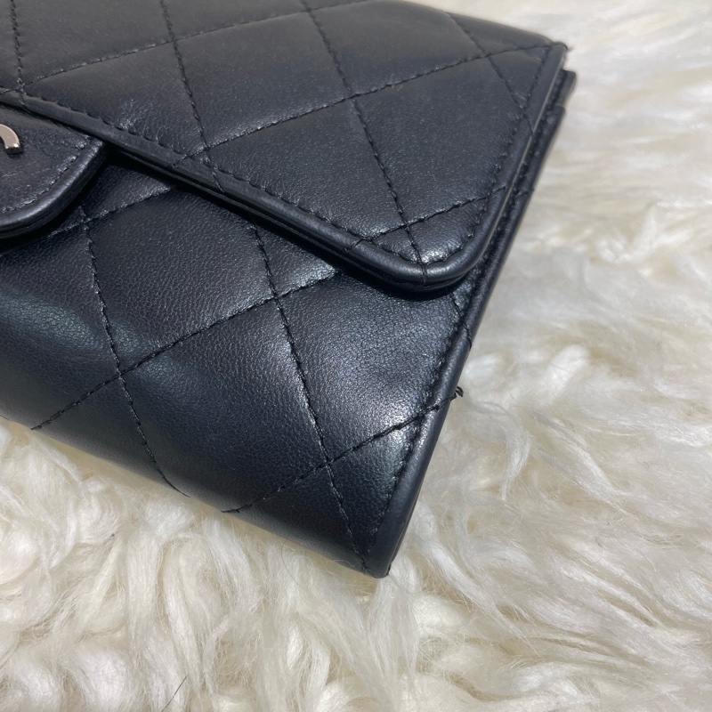 Chanel 羊皮長款咭包-3