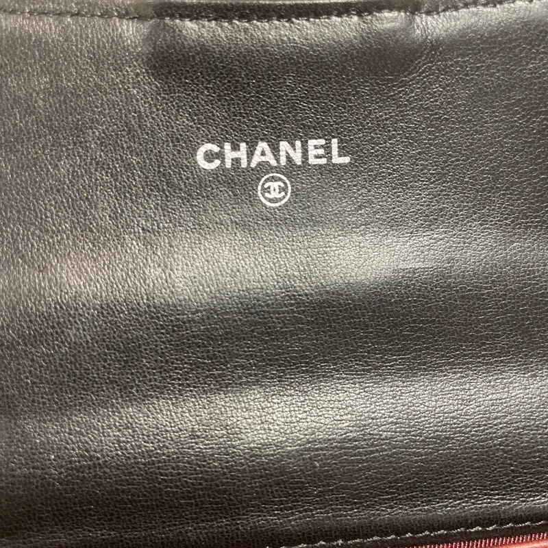 Chanel 羊皮長款咭包-7