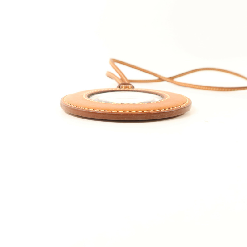 HERMES Barenia皮革In the Pocket Magnifying Glass放大鏡Fauve-4