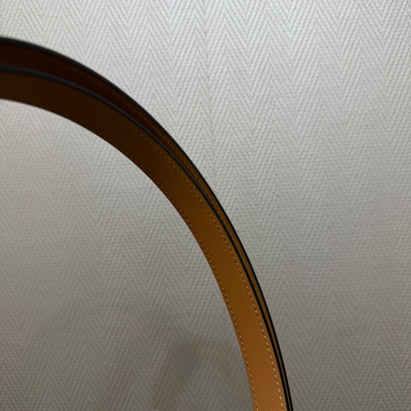 Hermes 37金棕Epsom金釦Kelly 18腰帶-10