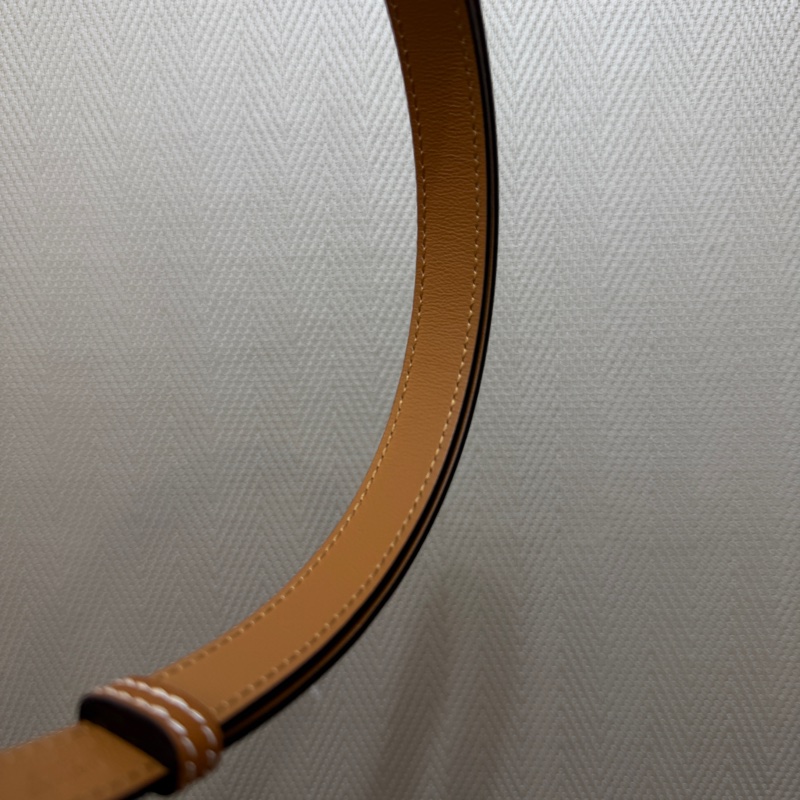 Hermes 37金棕Epsom金釦Kelly 18腰帶-11