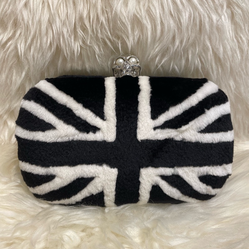 Alexander Mqueen 免毛手拿包-0