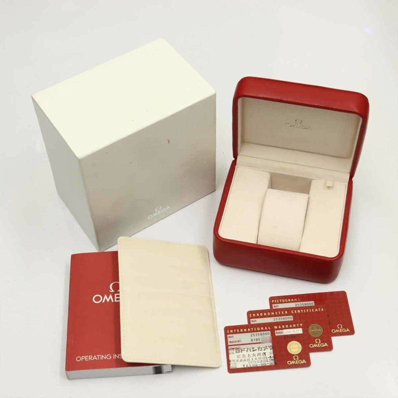 歐米茄海馬系列專業300公尺GMT腕錶 2535 80 男士腕錶，附日期顯示，海軍藍錶盤，自動機械錶-1