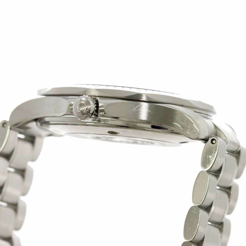 歐米茄海馬300專業潛水錶 2265 80 男士腕錶,附日期顯示,海軍藍錶盤,石英機芯-5