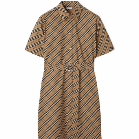 Burberry 女士 短袖連衣裙UK-2 UK-4 UK-6 UK-8 UK-10 UK-14碼