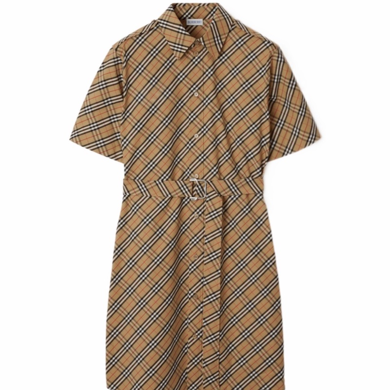 Burberry 女士 短袖連衣裙UK-2 UK-4 UK-6 UK-8 UK-10 UK-14碼-0