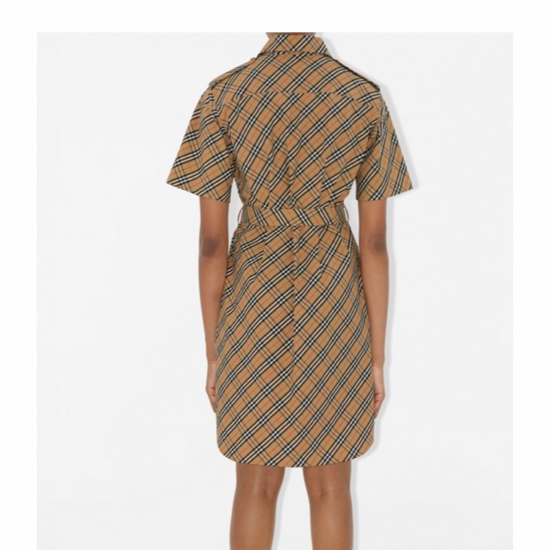 Burberry 女士 短袖連衣裙UK-2 UK-4 UK-6 UK-8 UK-10 UK-14碼-2