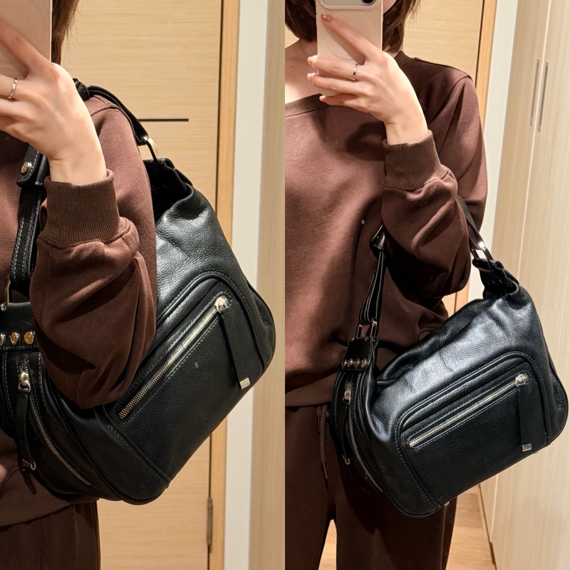 全新✨個人珍藏❤️Tod’s MERCER leather bag 100%真皮 多口袋肩背包、手提包、小托特-1