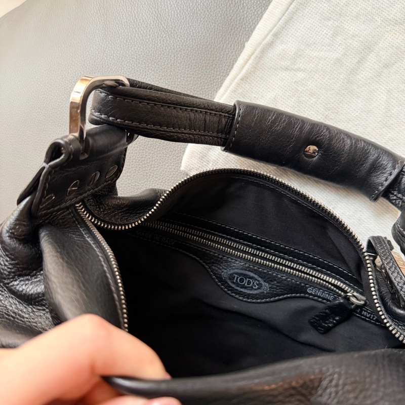 全新✨個人珍藏❤️Tod’s MERCER leather bag 100%真皮 多口袋肩背包、手提包、小托特-11
