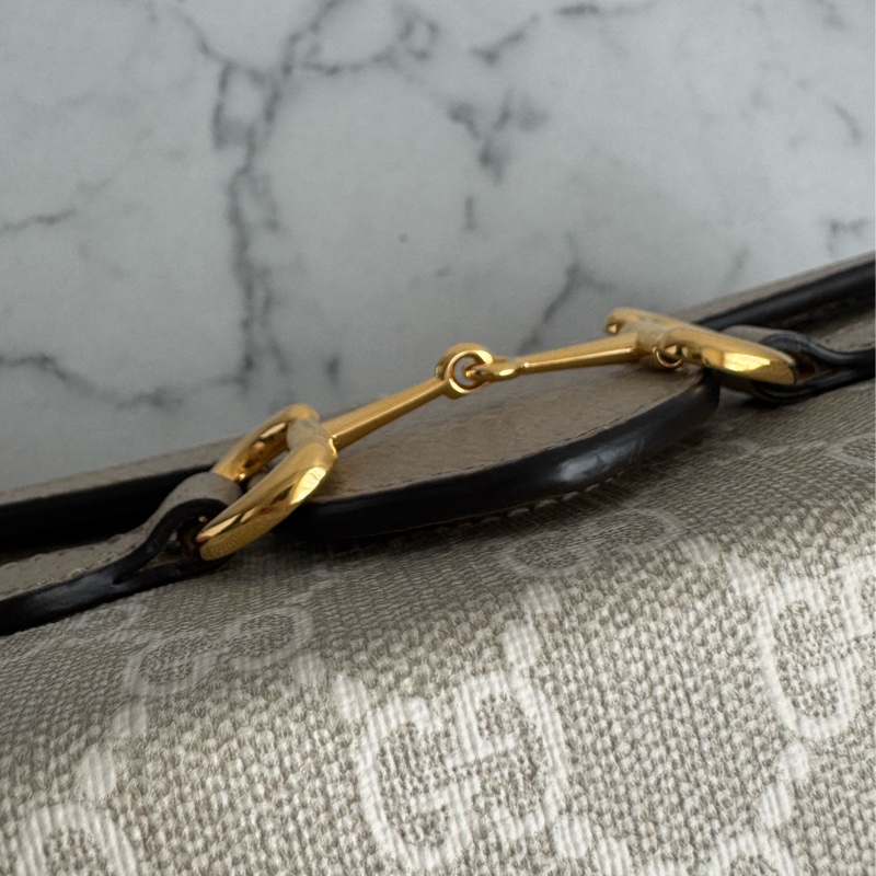 Gucci燕麥色pvc195斜背包 超好看❤️🔥❤️🔥-11