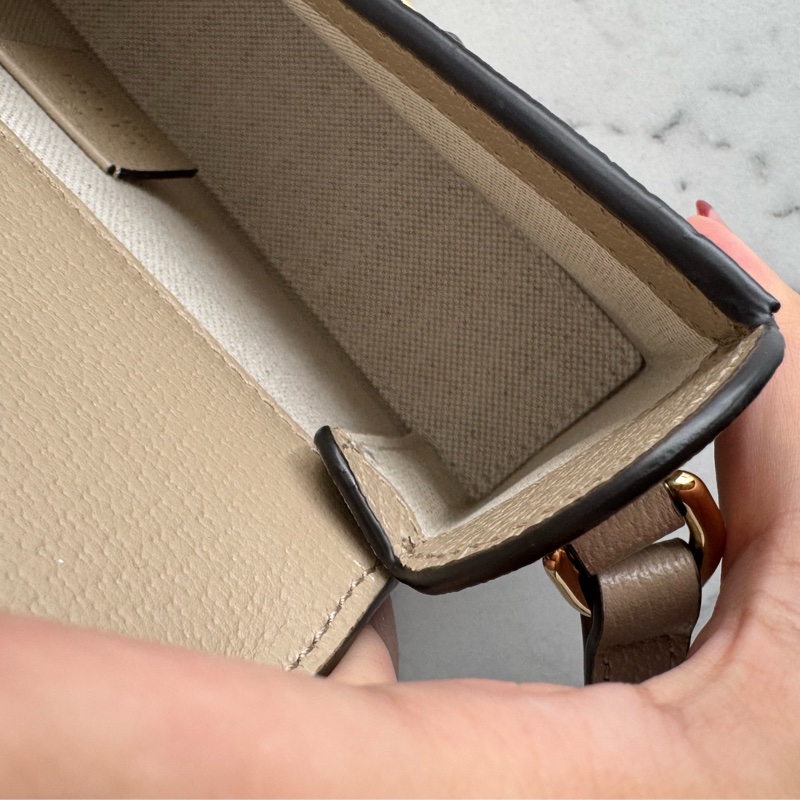 Gucci燕麥色pvc195斜背包 超好看❤️🔥❤️🔥-17