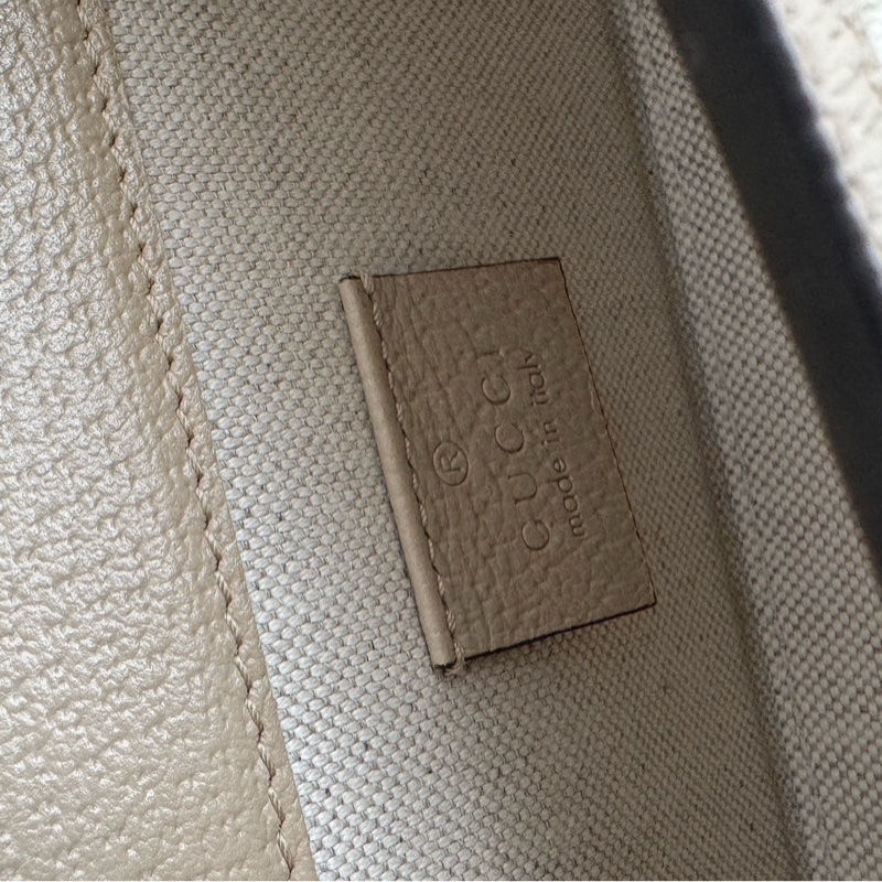 Gucci燕麥色pvc195斜背包 超好看❤️🔥❤️🔥-19