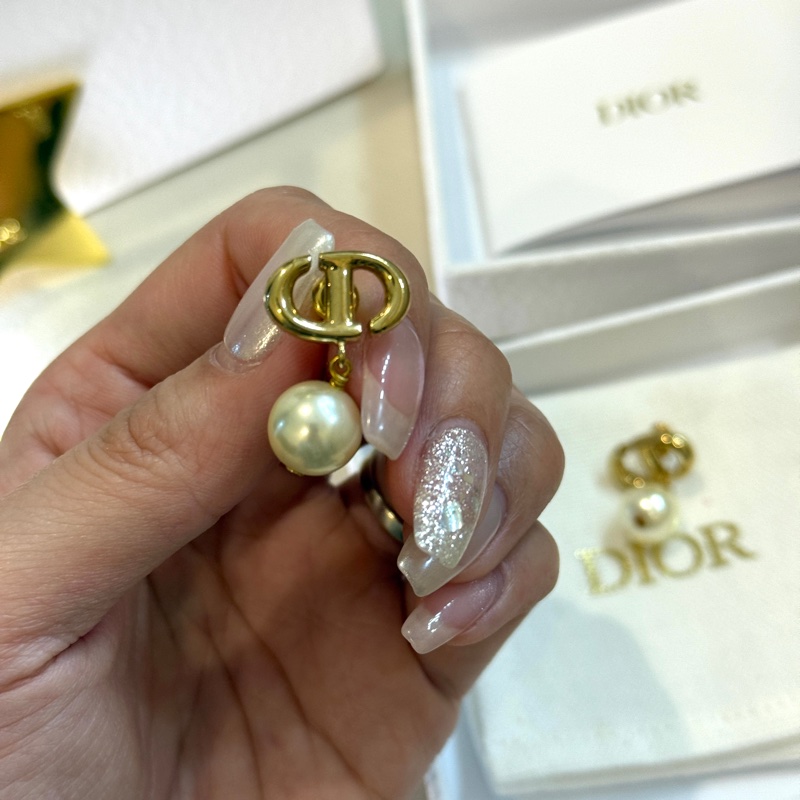 Dior CD Navy 耳環-4