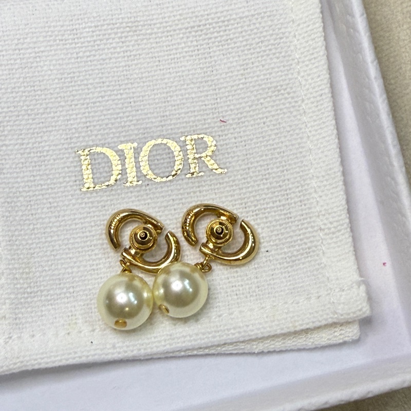 Dior CD Navy 耳環-8