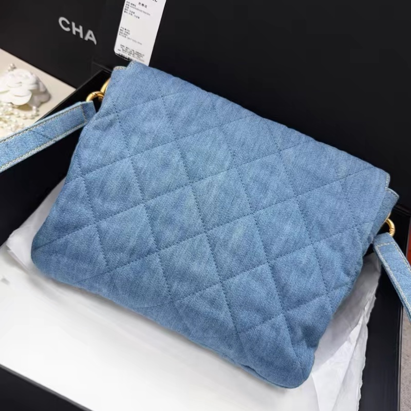 Chanel香奈儿 25c hobo牛仔嬉皮包-1