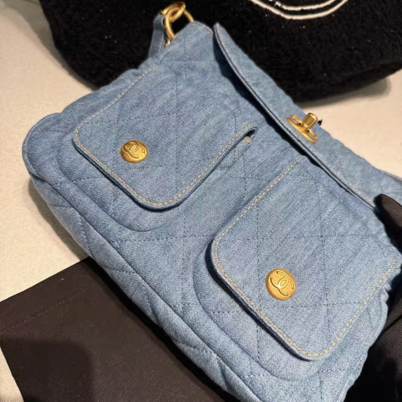 Chanel香奈儿 25c hobo牛仔嬉皮包-4