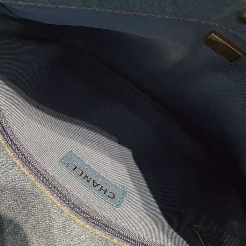 Chanel香奈儿 25c hobo牛仔嬉皮包-7