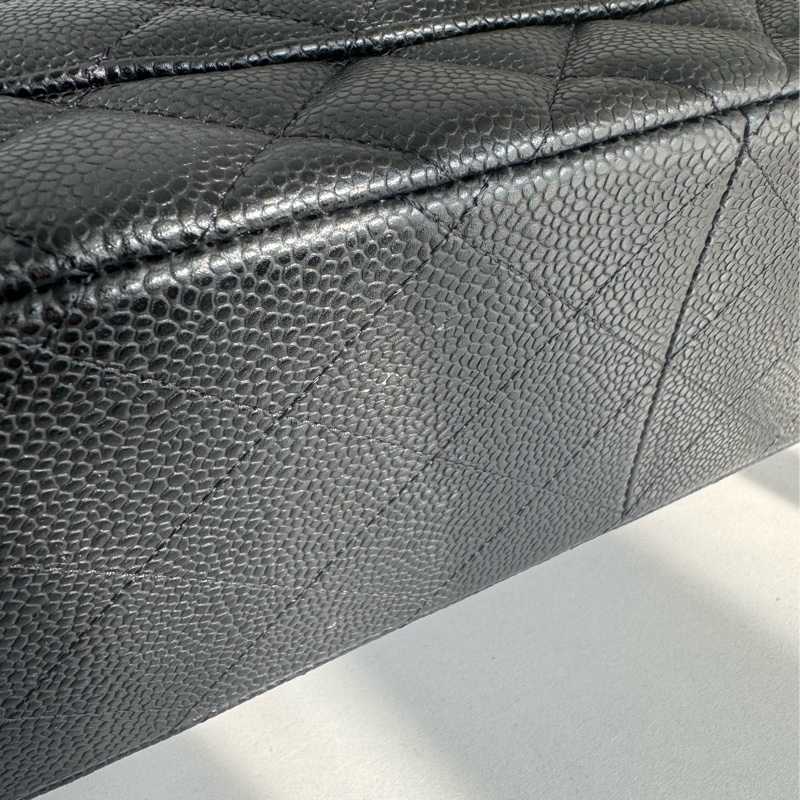 Chanel黑荔枝金雙C jumbo 誰背誰好看❤️🔥❤️🔥-5