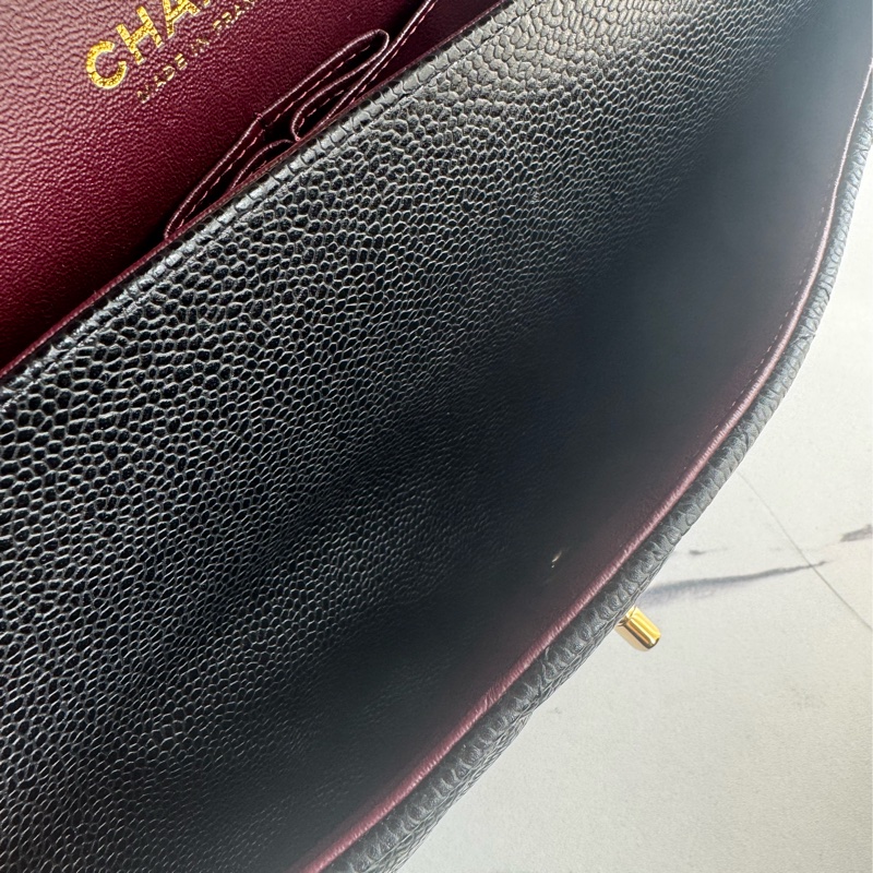 Chanel黑荔枝金雙C jumbo 誰背誰好看❤️🔥❤️🔥-23