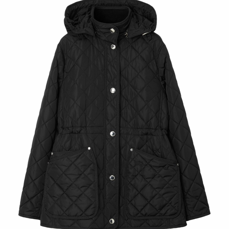 Burberry 女士 菱形絎縫棉服XXXS XXS XS S M L XL碼-0