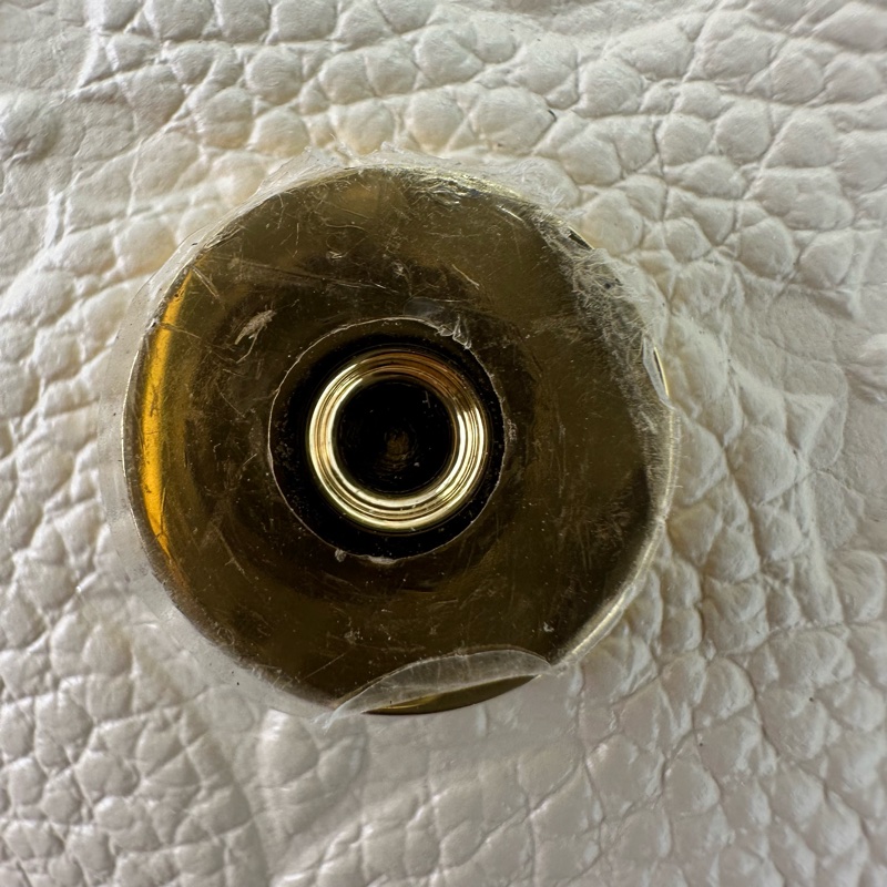 LV BACKUP 奶油色真皮壓紋背包 晶片款 2025年-12