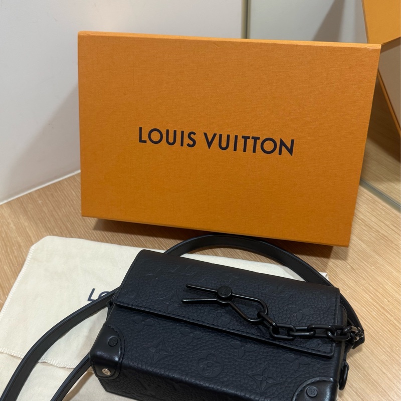Louis Vuitton lv steamer老花斜背包-0
