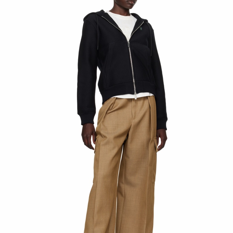 Burberry 女士 徽標連帽衛衣XXS XS S M L碼-2