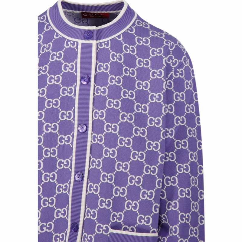 Gucci 女士 長袖針織開衫XS S M L碼-3