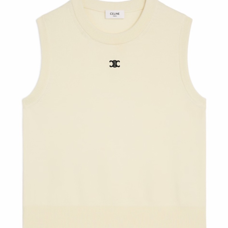 Celine 女士 圓領背心XS S M L XL碼-2