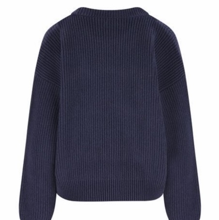 Celine 女士 羅紋羊毛圓領毛衣XS S M L碼-2