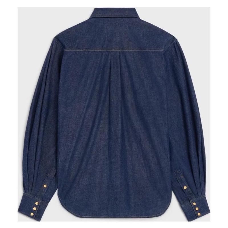 Celine 女士 牛仔襯衫XS S M L碼-1