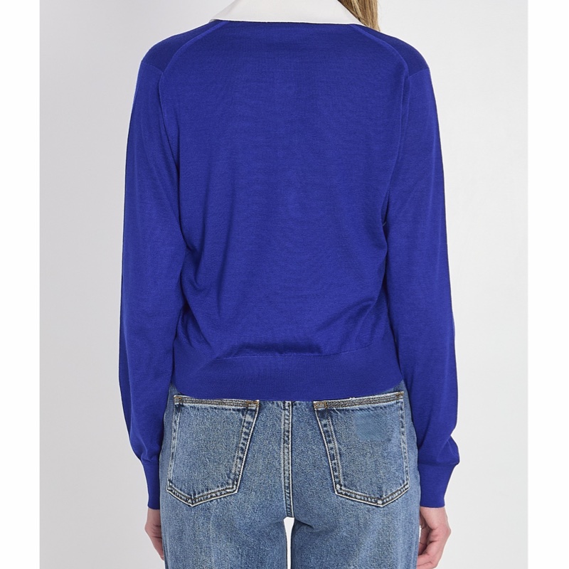 Celine 女士 長袖針織Polo衫XS S M-3