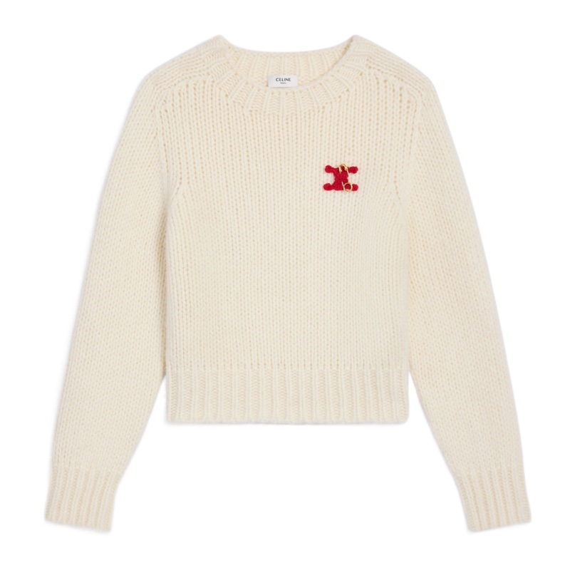 Celine 女士 長袖針織衫XS S M L XL碼-0