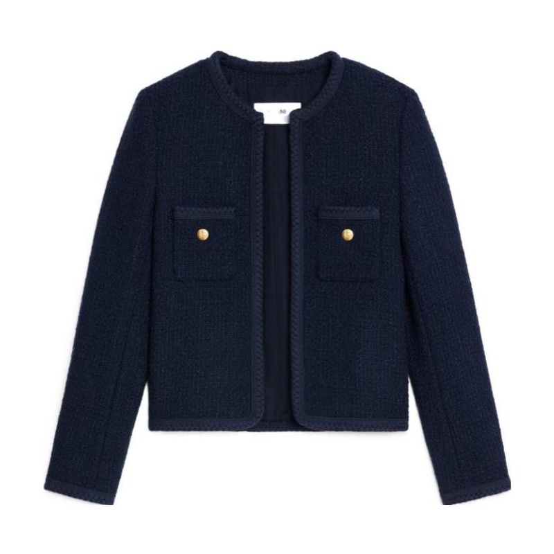 Celine 女士 羊毛混紡粗花呢獵裝夾克FR-34 FR-36 FR-40 FR-42碼-3