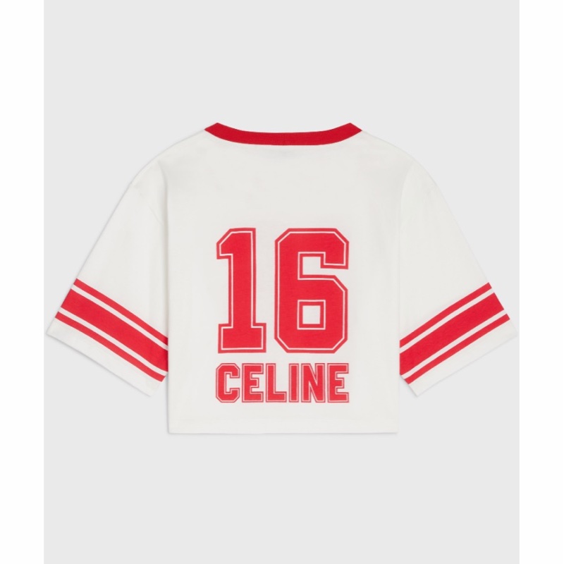 Celine 女士 圓領短袖T恤XS S M L碼-1