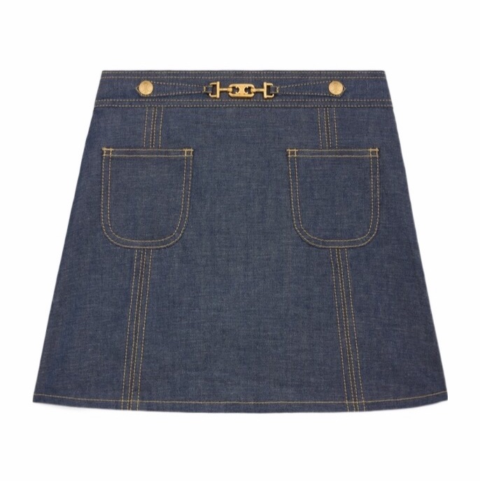 Celine 女士 口袋半身裙25 26 27 29碼-0