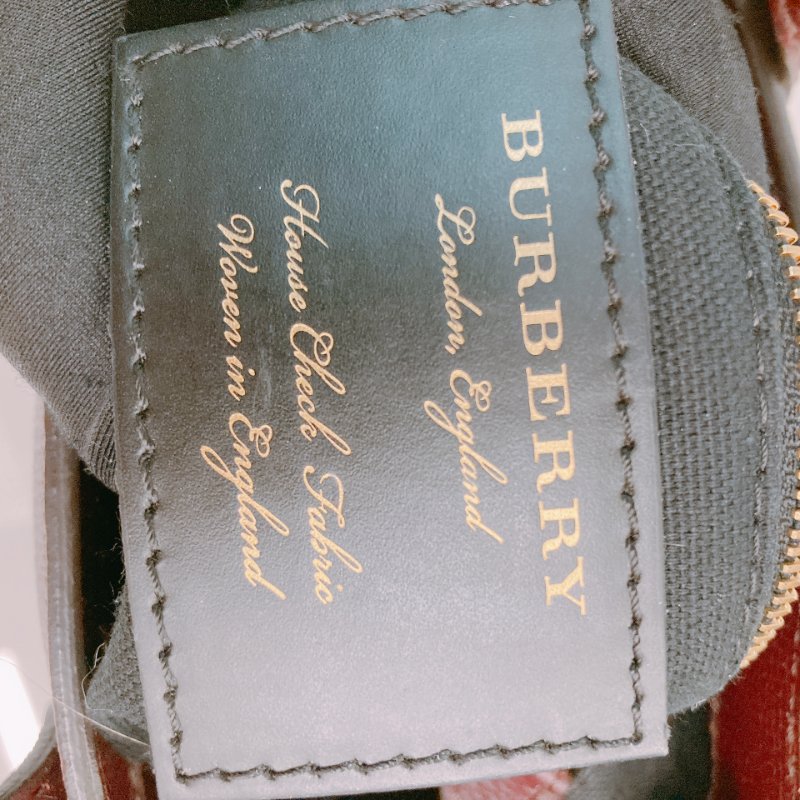 MS0571 Burberry 博柏利 手提 斜背 酒紅色 金扣 The Banner House Small Tote Shoulder Bag Burgundy x GHW-15