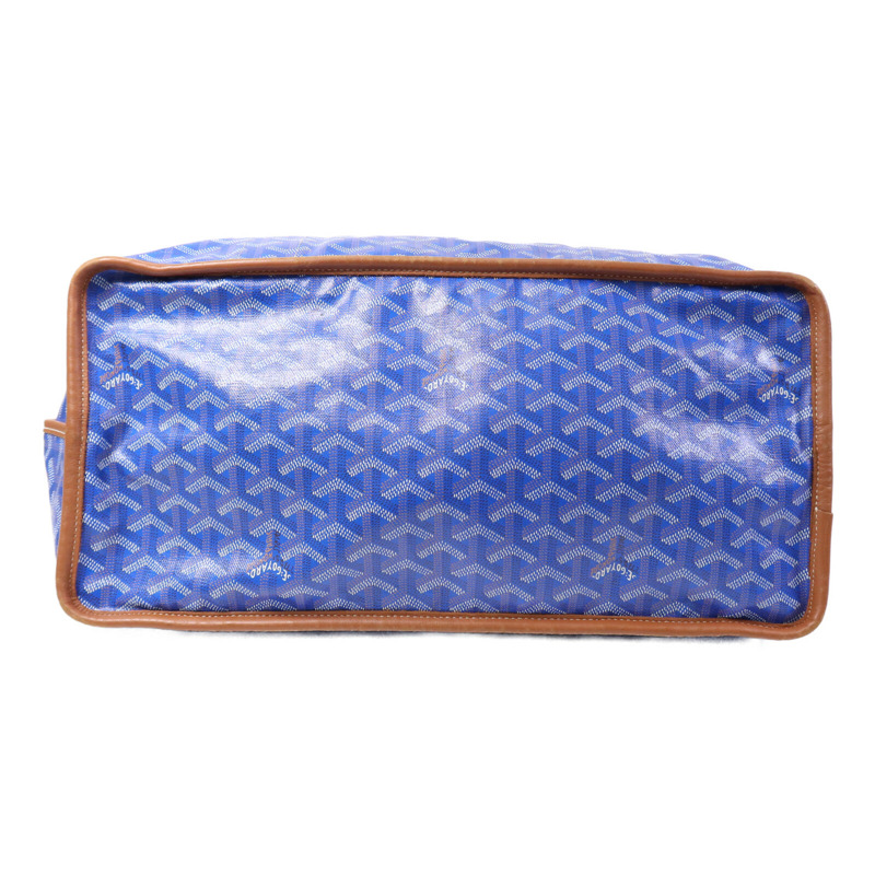 GOYARD 塗層帆布Pertuis GM銀扣手挽袋-3