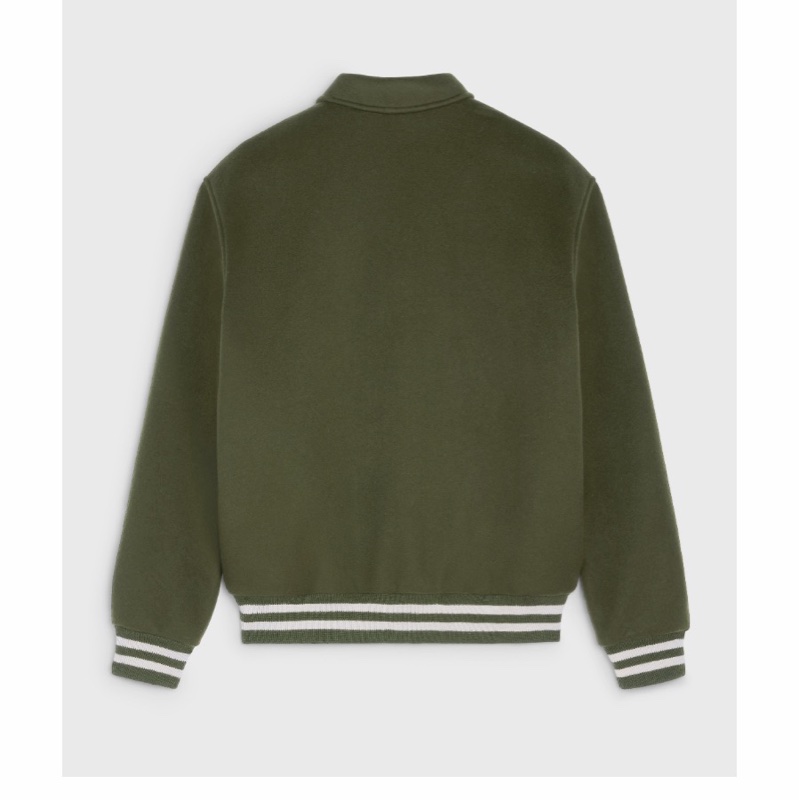 Celine 女士 羊絨雙面學院風連帽夾克FR-34 FR-38 FR-40碼-2