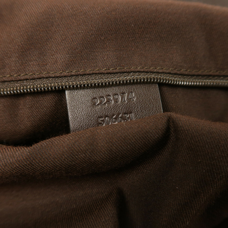 GUCCI 帆布Sukey金扣手挽肩背兩用袋-6