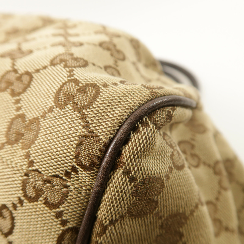 GUCCI 帆布Sukey金扣手挽肩背兩用袋-8