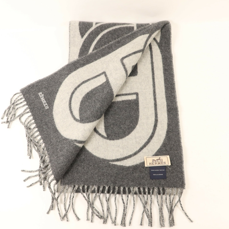 HERMES 羊絨Scarf圍巾-5