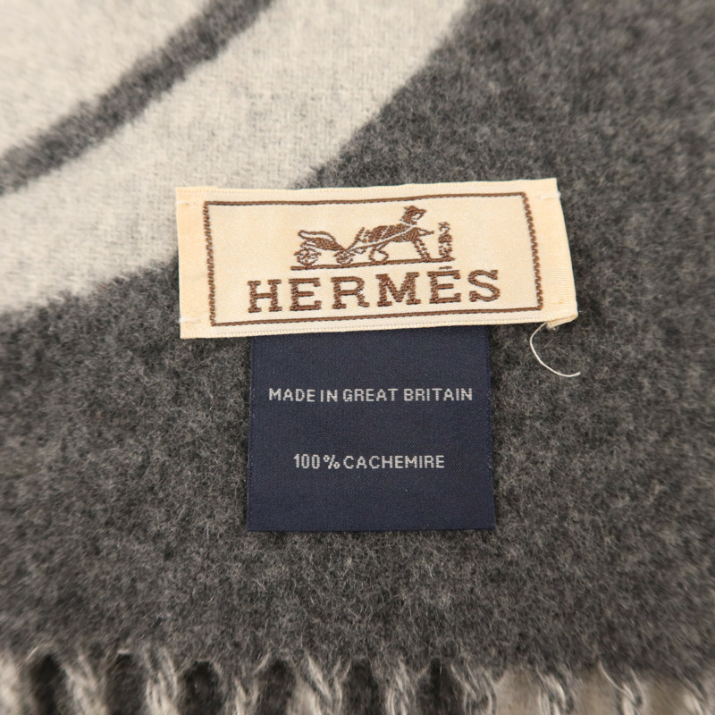 HERMES 羊絨Scarf圍巾-6