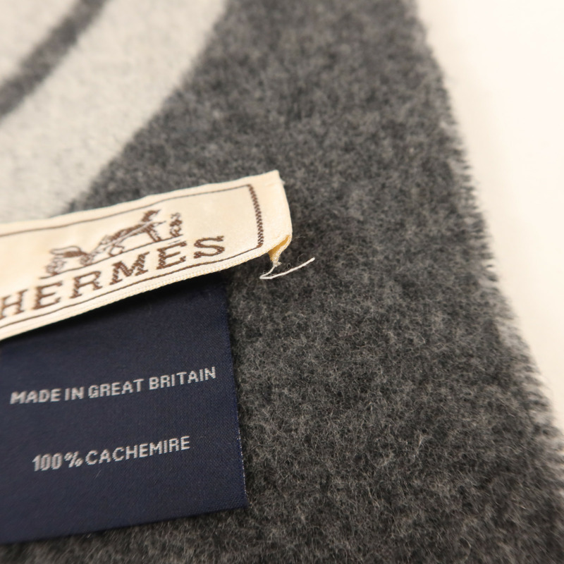 HERMES 羊絨Scarf圍巾-8