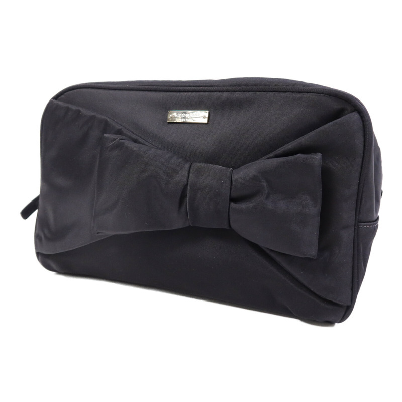 Kate Spade 尼龍Pouch銀扣手拿包-2