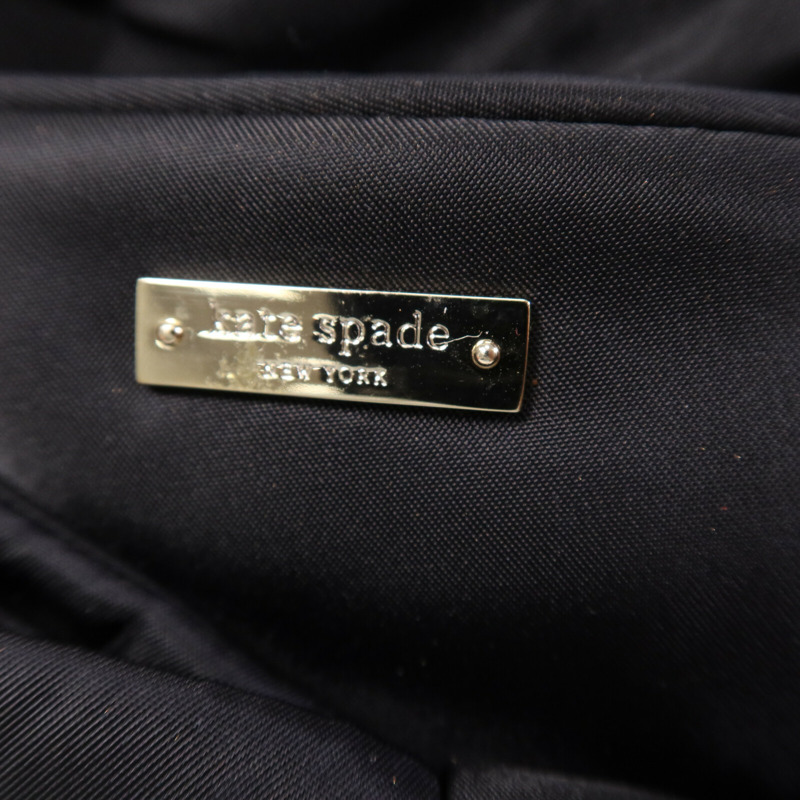 Kate Spade 尼龍Pouch銀扣手拿包-6